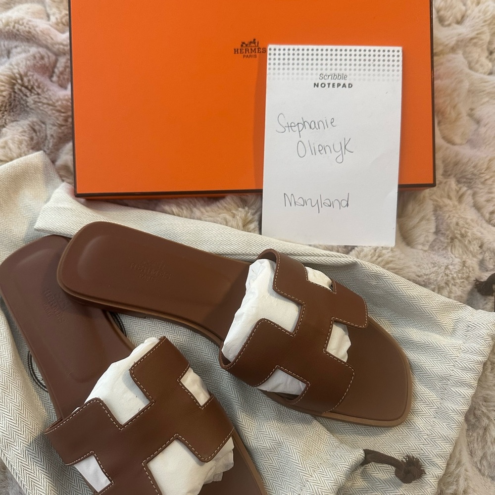 Hermes Oran Sandal